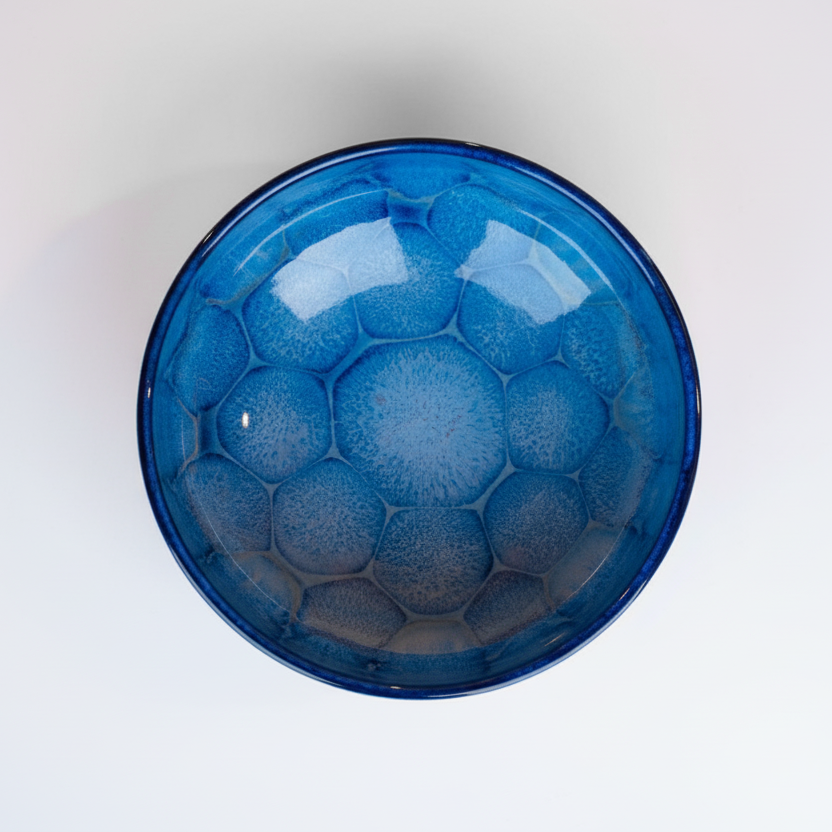 Deep Atlantic Blue Serving Bowl