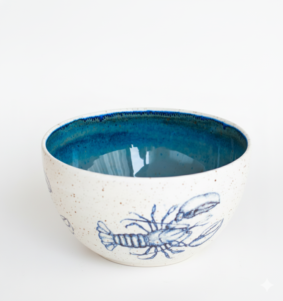 Medium Lobster Serving Bowl & Centre Piece