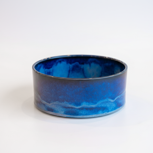 Deep Atlantic Blue Serving Bowl