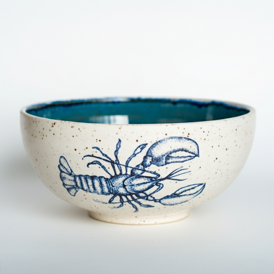Small Lobster Serving Bowl