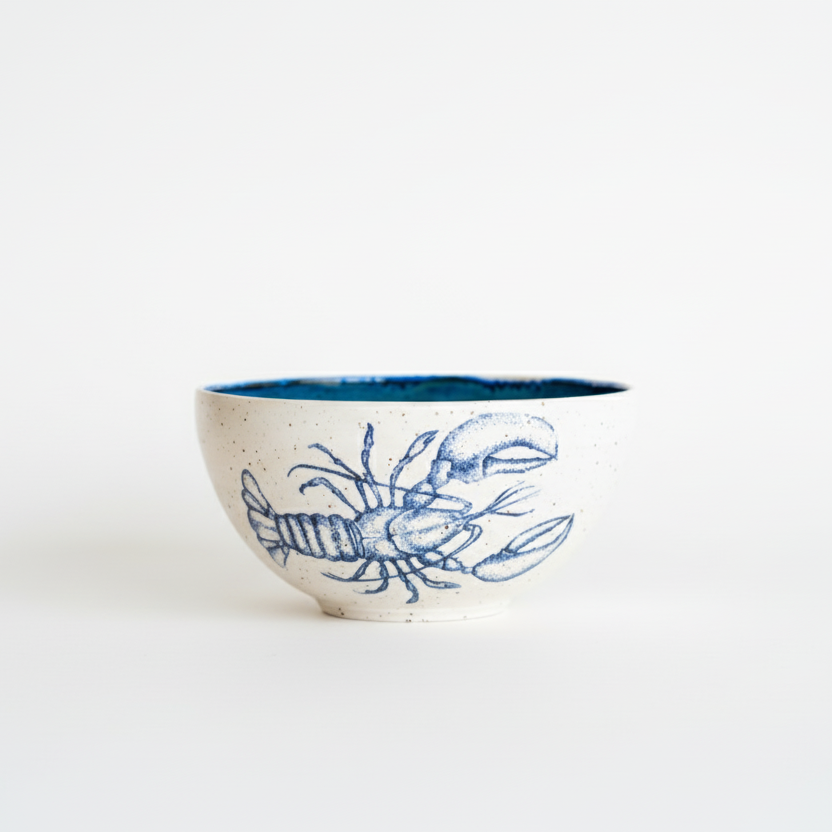 Medium Lobster Serving Bowl & Centre Piece