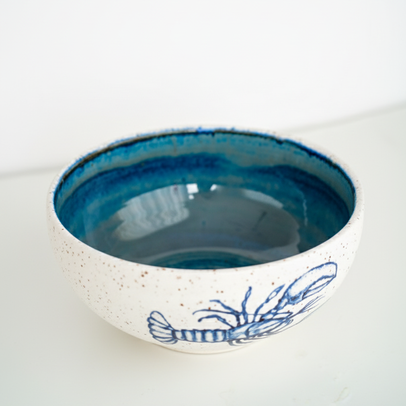 Small Lobster Serving Bowl